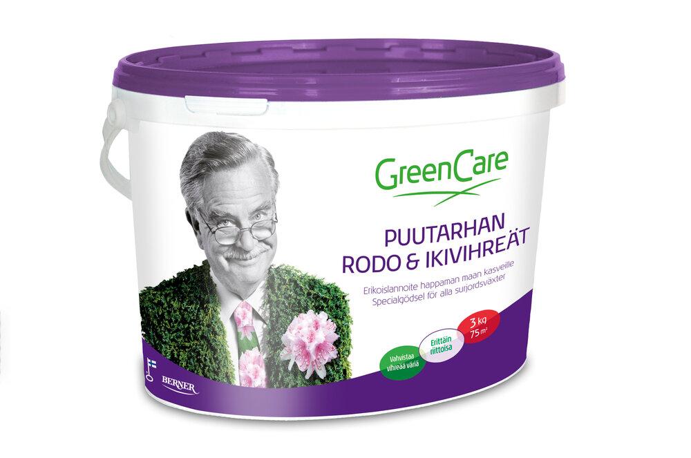 Puutarhan Rodo ja Ikivihreät -erikoislannoite - GreenCare